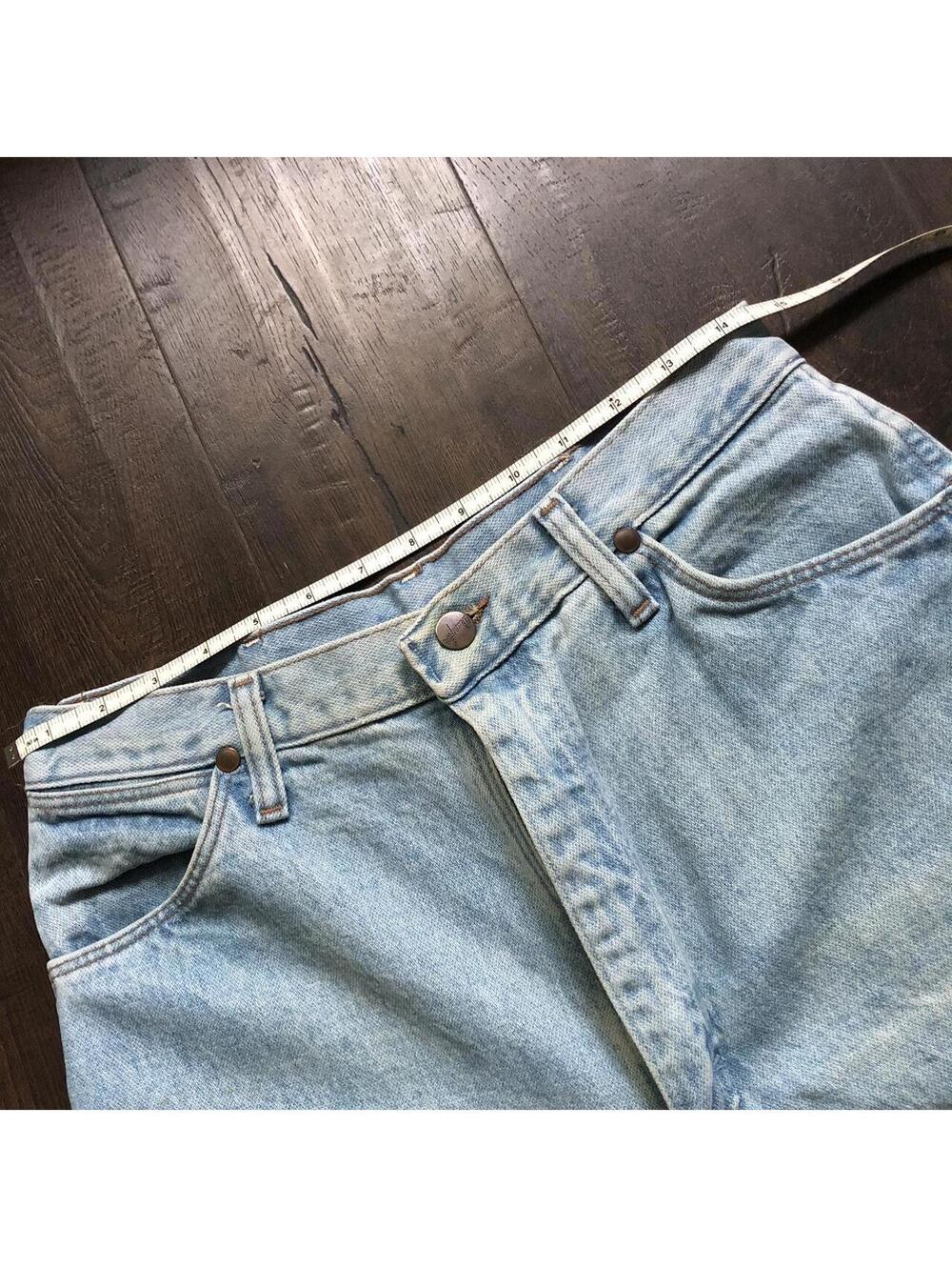 VTG 90s Western Wrangler Jeans 29x31 Womens Rodeo Cowgirl Hippie Boho Cowboy USA - Picture 5 of 6